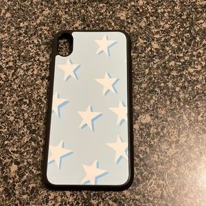 Blue with stars